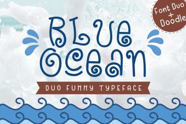 Blue Ocean - Cute and Funny Font