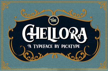 Chellora Typeface Font