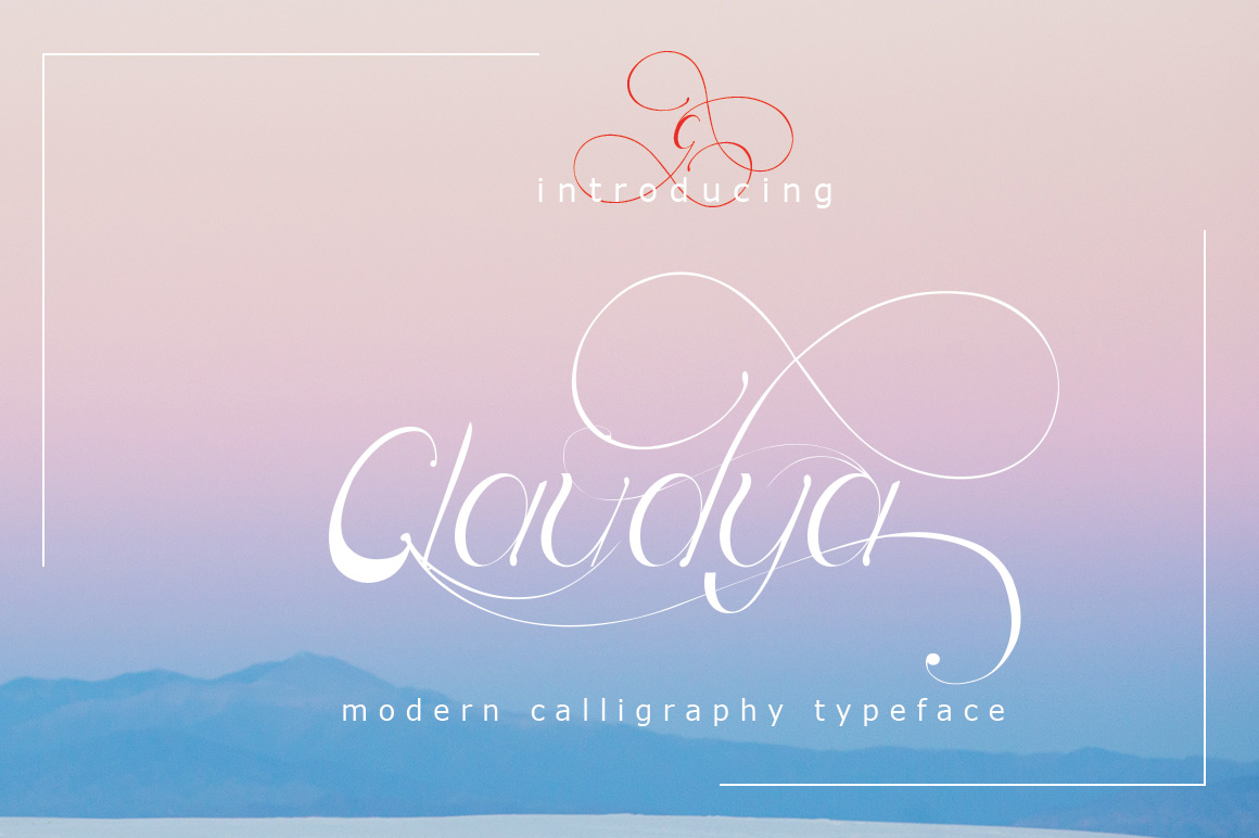 Claudya Script Font