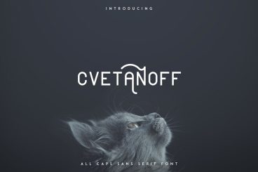 Cvetanoff Sans Serif font