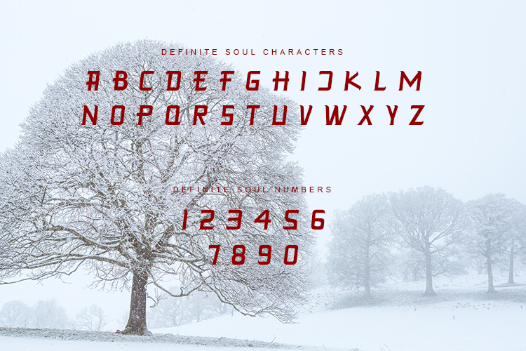 DEFINITE SOULOther Font