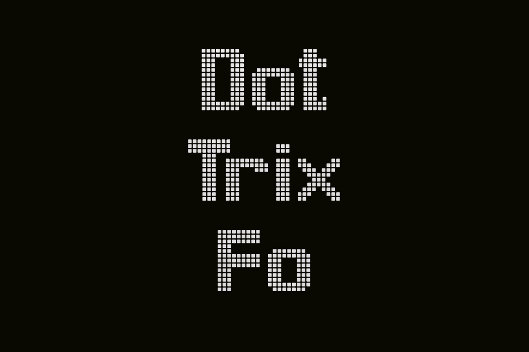 Dotrixfo Font