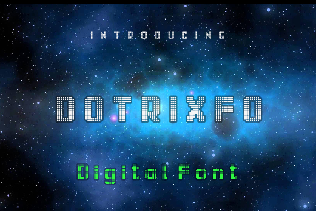 Dotrixfo Font