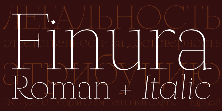 Finura Font Family