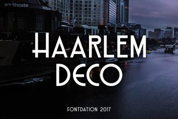 Haarlem Deco Font