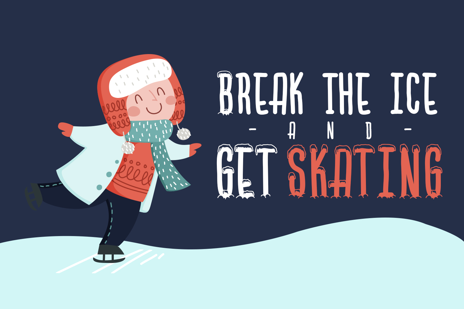 Lets Ski Other Font