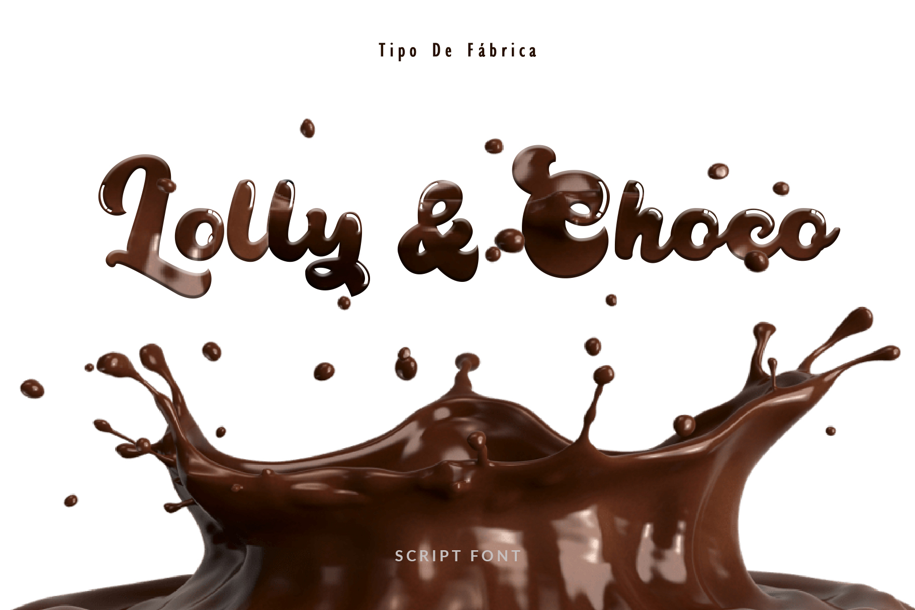 Lolly and Choco Script Font Lolly and Choco Script Font