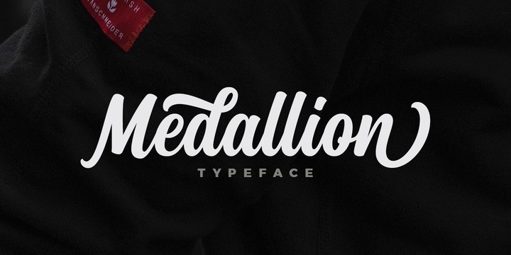 Medallion Script Font