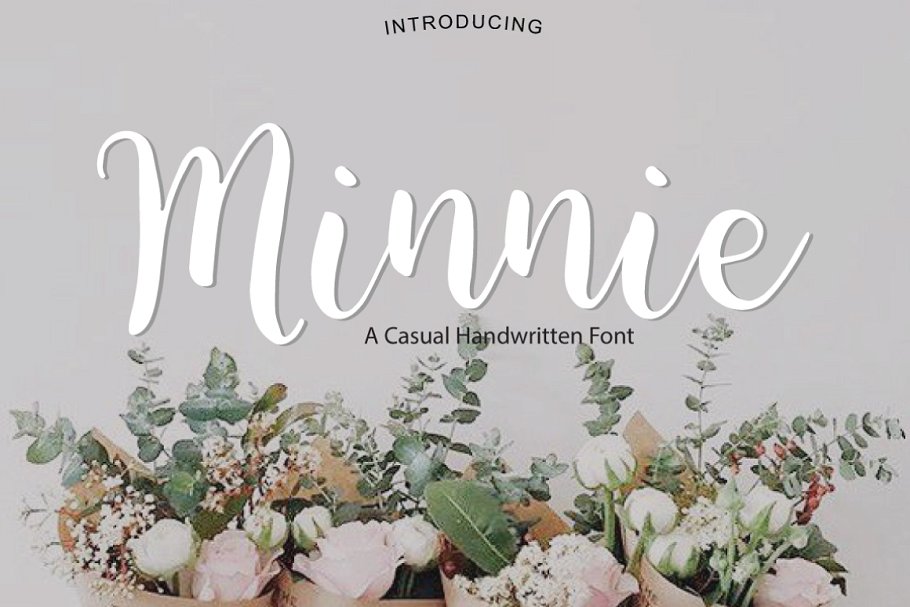 Minnie | Script Font Minnie | Script Font