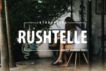 Rushtelle Font | Perfect Rounded