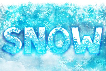 SNOW Font Family for Christmas