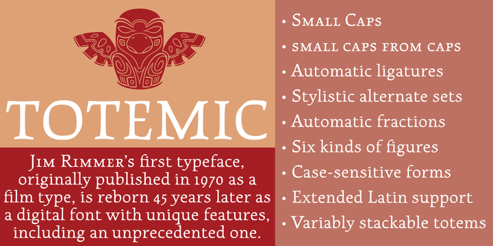 Totemic Font