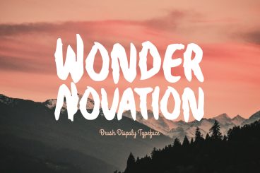 Wonder Novation Regular Font