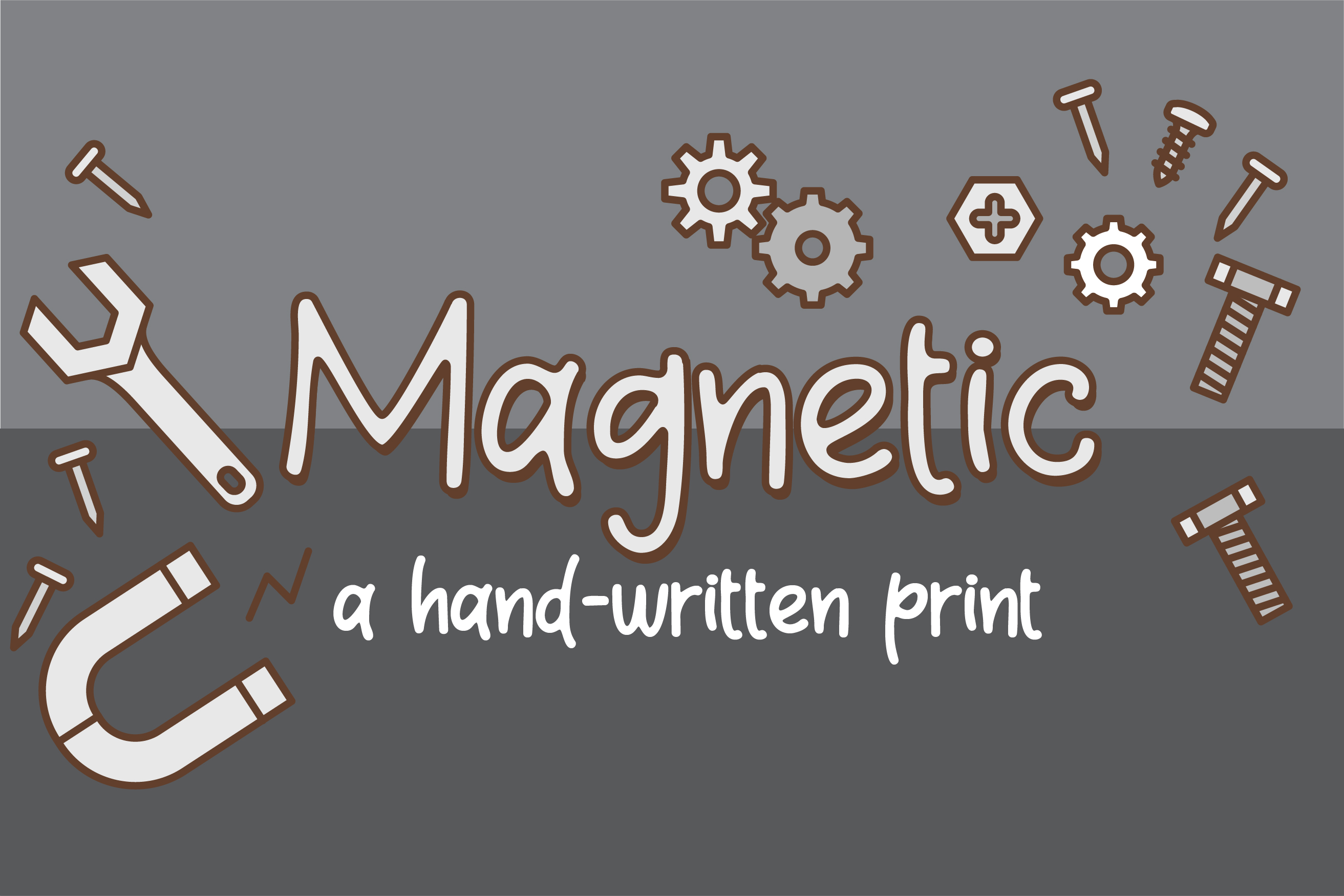 ZP Magnetic Regular Font