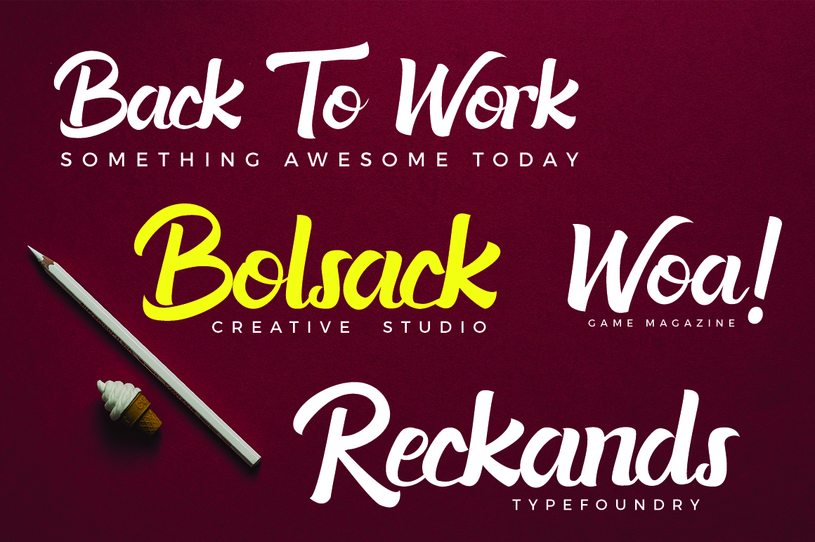 Acknesia Script Font Acknesia Script Font
