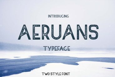 AERUANS TYPEFACE FONT