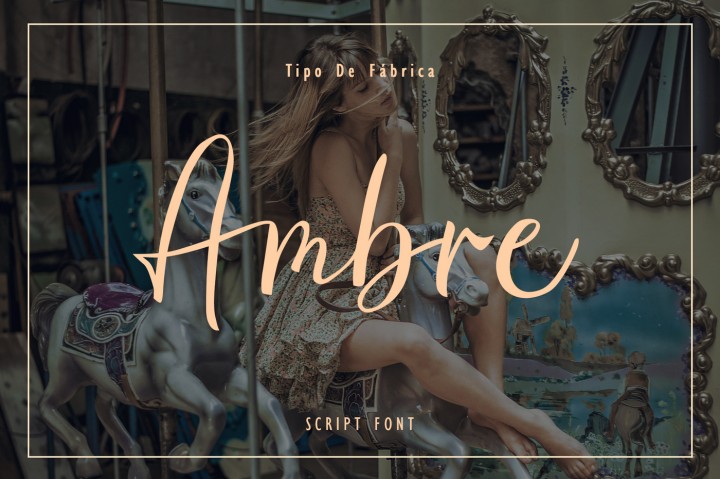 Ambre || Script Font