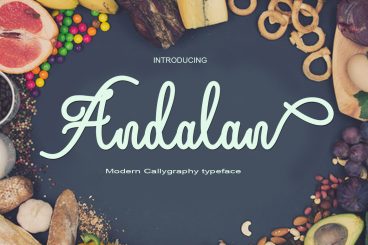 AndalanScript Font