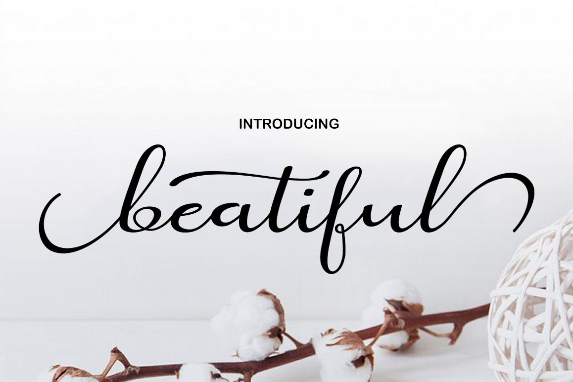 beatifulS cript Font