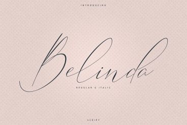 Belinda Script - Regular and Italic