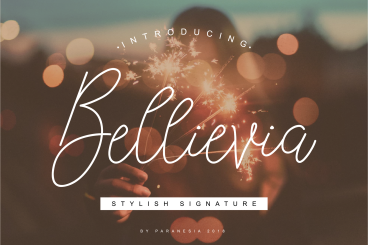 Bellievia Script Font