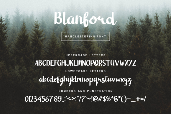 Blanford Font
