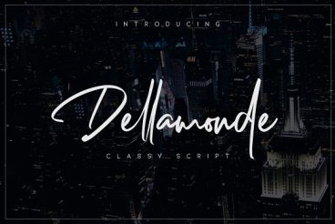 Dellamonde // Classy Script