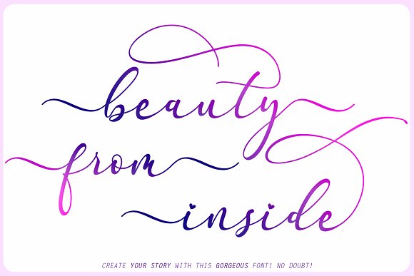 Faradilla / Beautiful Script