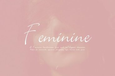 Feminine - Handwritten Font