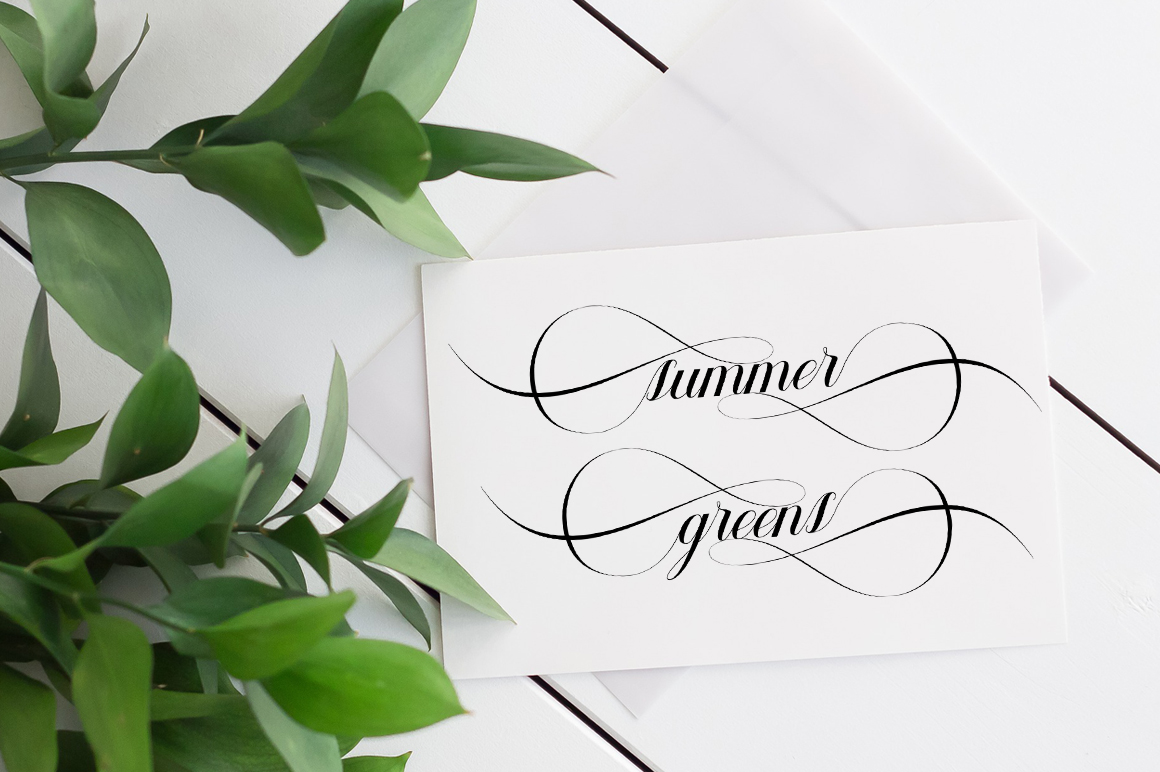 geshaneScript Font