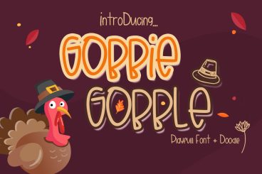 Gobbie GobbleRegular Font