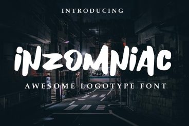 Inzomniac Logotype Font