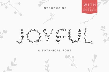 JOYFUL BOTANS FONT