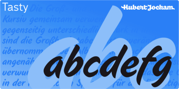 Juicy & Food Soft Font by Hubert Jocham Font