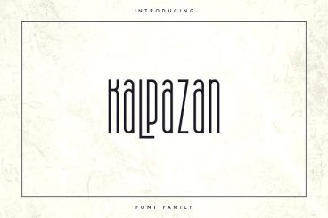 Kalpazan font family