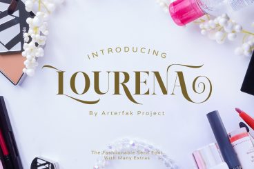 Lourena Typeface Regular Font