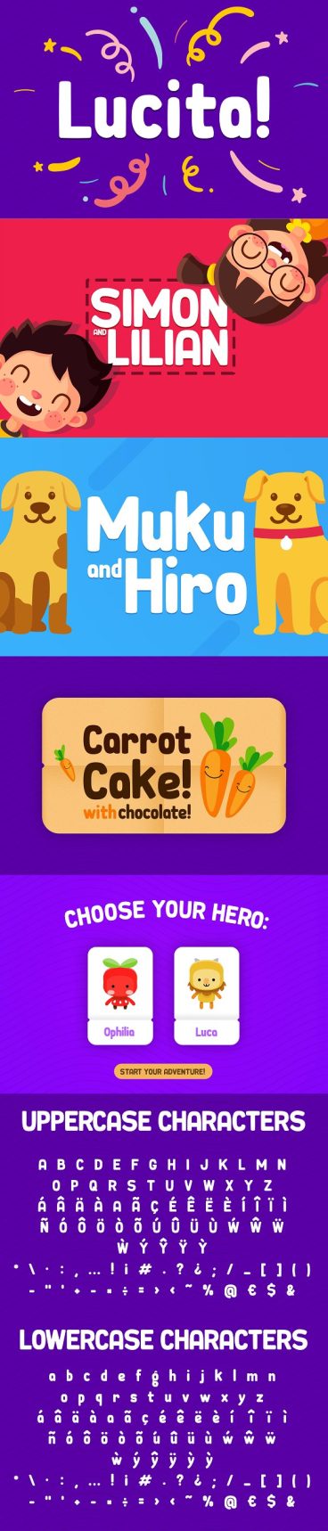 Lucita - Fun Sans Font