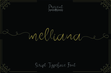 melliana Script Font