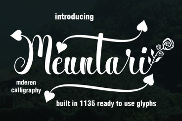 MeuntariScript Font