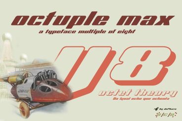 Octuple max -2 fonts
