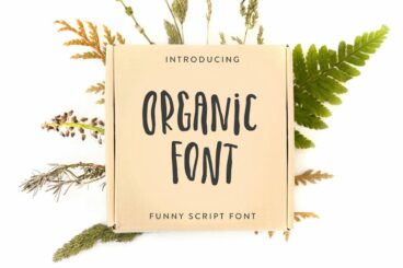Organic Font Script Font