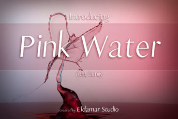 Pink Water Font Regular Font
