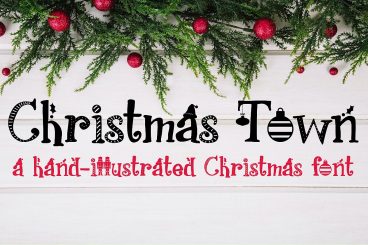 PN Christmas TownRegular Font