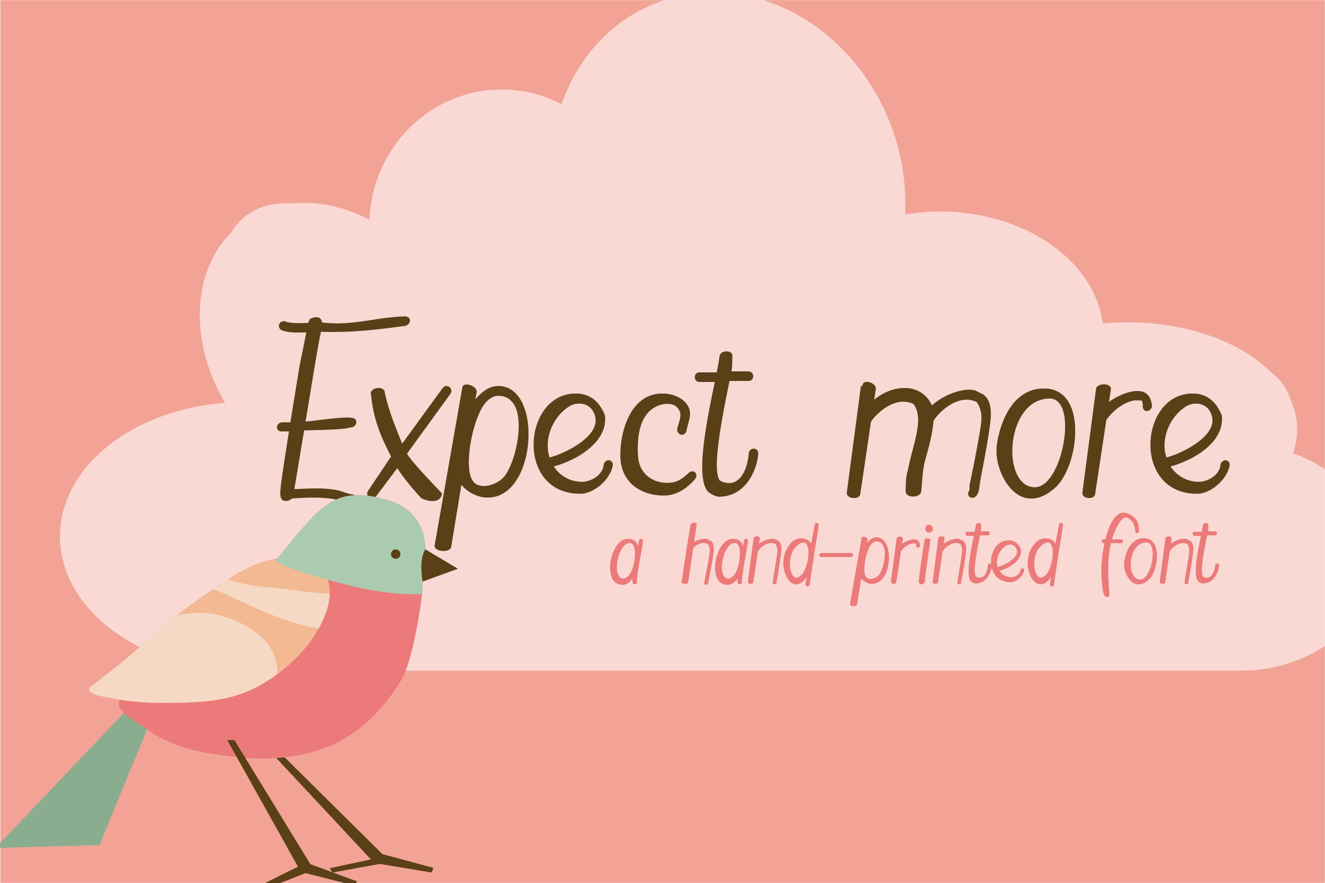 PN Expect MoreRegular Font - Free Font