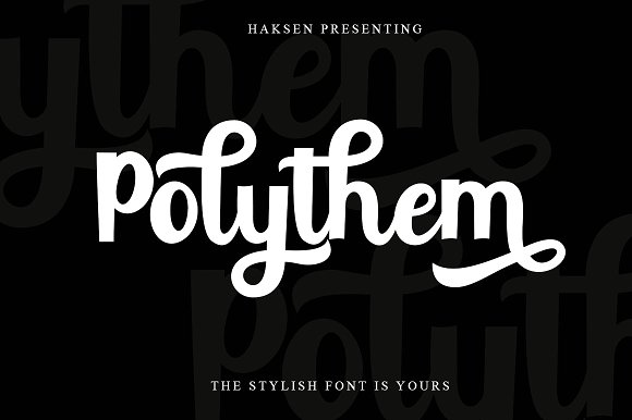 Polythem Bold Classy Font