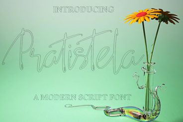 Pratistela Regular Font