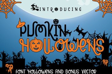 PUMKIN HOLLOWENSOther Font