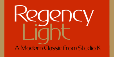 Regency Font Family