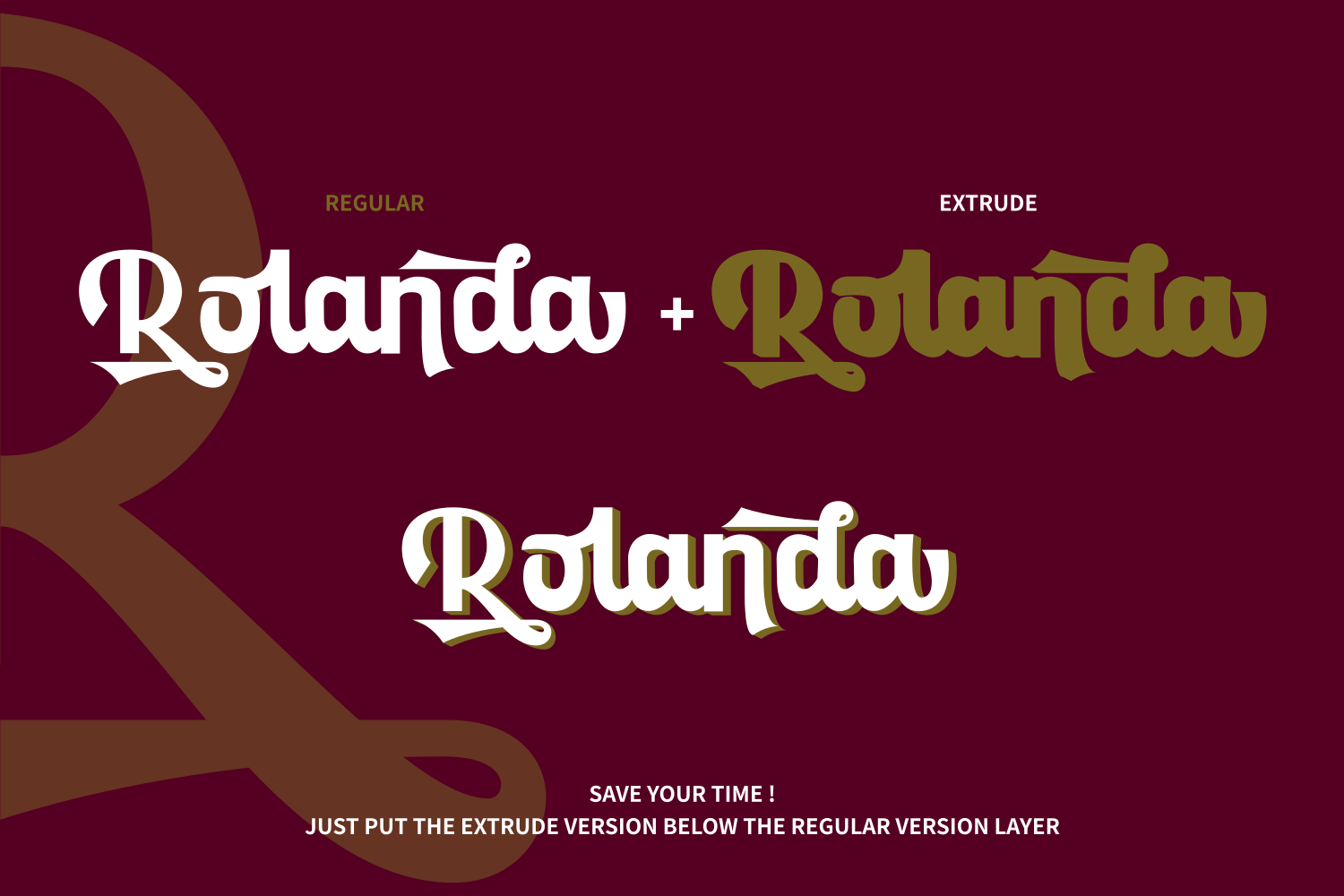Rolanda Script Font