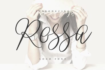 Rossa Script - Logo Font